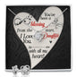 Tp Daughter, You’ve been a blessing - Custom Heart Design