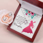To Daughter-Every Step You Take - Custom Heart Design