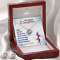 To Military Daughter, Love Dad - Custom Heart Design