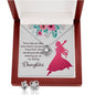 To Daughter-Every Step You Take - Custom Heart Design