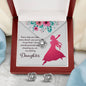 To Daughter-Every Step You Take - Custom Heart Design