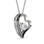 Sentimental Forever Love Heart Necklace for Wife | Custom Heart Design