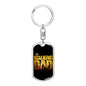 The Walking Dad-Keychain - Custom Heart Design