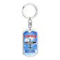 American Mustang-Keychain - Custom Heart Design