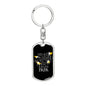 Just call him Papa-Keychain - Custom Heart Design