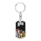 Tag Keychain-Super Bowl Champs Tampa Bay | Custom Heart Design