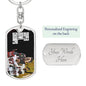 Tag Keychain-Super Bowl Champs Tampa Bay | Custom Heart Design