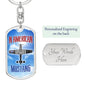 American Mustang-Keychain - Custom Heart Design