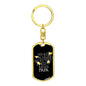 Just call him Papa-Keychain - Custom Heart Design
