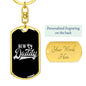 New Daddy-Keychain - Custom Heart Design