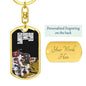 Tag Keychain-Super Bowl Champs Tampa Bay | Custom Heart Design