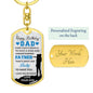 Happy Birthday Dad, From Son. - Custom Heart Design