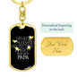 Just call him Papa-Keychain - Custom Heart Design
