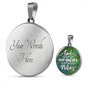 To Mom, God couldn't be everywhere. - Custom Heart Design