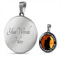 My Son is a firefighter - Necklace - Custom Heart Design