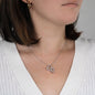 Double Hearts Necklace for Mother In Law | Custom Heart Design