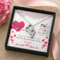 Double Hearts Birthday Necklace for Sister | Custom Heart Design