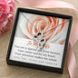 Double Hearts Necklace for Wife | Custom Heart Design