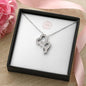Double Hearts Necklace | Custom Heart Design
