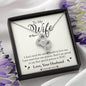Meaningful Double Hearts Necklace for Wife | Custom Heart Design