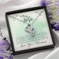 Double Hearts Necklace for Wife | Custom Heart Design