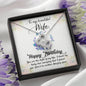 Meaningful Double Hearts Birthday Necklace | Custom Heart Design