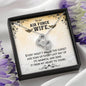 Meaningful Double Hearts Necklace for Air Force Wife | Custom Heart Design