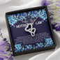 Double Hearts Necklace to the Best Mother In Law | Custom Heart Design