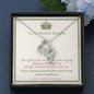 Meaningful Double Hearts Necklace for Daughter | Custom Heart Design