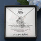 Meaningful Double Hearts Necklace for Wife | Custom Heart Design