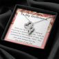 Double Hearts Necklace for Girlfriend | Custom Heart Design