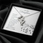Meaningful Double Hearts Necklace for Daughter | Custom Heart Design