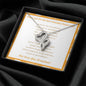 Meaningful Double Hearts Necklace for Grandma | Custom Heart Design