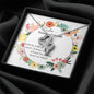 Meaningful Double Hearts Necklace for Sister | Custom Heart Design