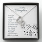 Meaningful Double Hearts Necklace for Daughter | Custom Heart Design