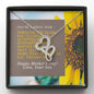 Accepting, Loving & Supportive Mom, From Son - Custom Heart Design