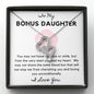 Meaningful Double Hearts Necklace for Daughter | Custom Heart Design