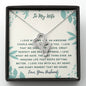 Meaningful Double Hearts Necklace for Wife | Custom Heart Design