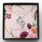 Double Hearts Necklace for Wife, Girlfriend | Custom Heart Design