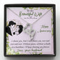 Double Hearts Anniversary Necklace | Custom Heart Design