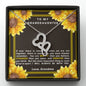 Double Hearts Necklace for Granddaughter | Custom Heart Design
