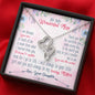 Double Hearts Necklace for Mom, From Daughter | Custom Heart Design
