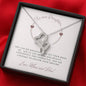 Sentimental Double Hearts Necklace for Daughter | Custom Heart Design