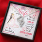 Meaningful Double Hearts Necklace for Wife | Custom Heart Design