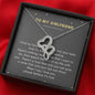 Meaningful Double Hearts Necklace for Girlfriend | Custom Heart Design