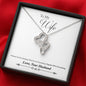 Double Hearts Necklace For Wife | Custom Heart Design