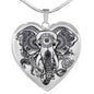 Elephant - Custom Heart Design