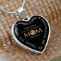 Thank you Mom for loving me - Custom Heart Design