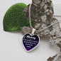 Mummy, To me you are the world-Pendant - Custom Heart Design
