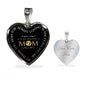Thank you Mom for loving me - Custom Heart Design